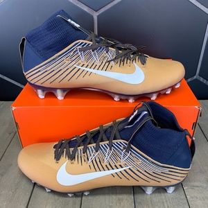 Nike Vapor Untouchable 2 PF Gold Navy Cleats
